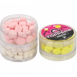 Mainline Toppers In Stacker Jar- Bait & Additives