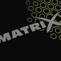 Matrix Hex Print Black T-Shirt