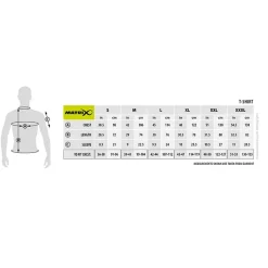 Matrix Large Logo Marl Grey / Lime Fishing T-Shirt