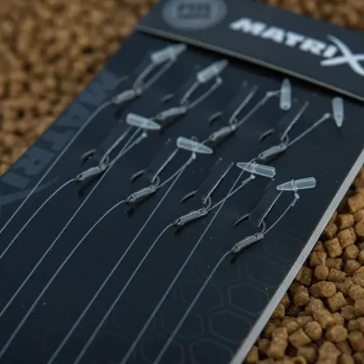 Matrix MXC-3 Eyed Barbless Super Stop Rigs 10cm