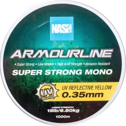 Nash Armourline Super Strong UV Yellow Mono 1000m- Line