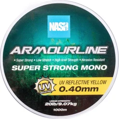 Nash Armourline Super Strong UV Yellow Mono 1000m- Line