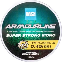 Nash Armourline Super Strong UV Yellow Mono 1000m- Line