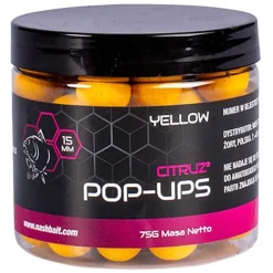 Nash Citruz Pop Ups Yellow 75g- Bait & Additives