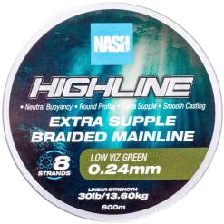 Nash Highline Green Floating Braid- Line