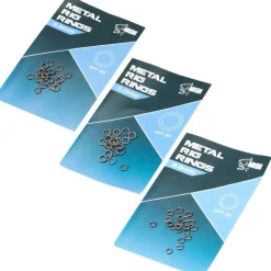 Nash Metal Fishing Rig Rings- Terminal Tackle