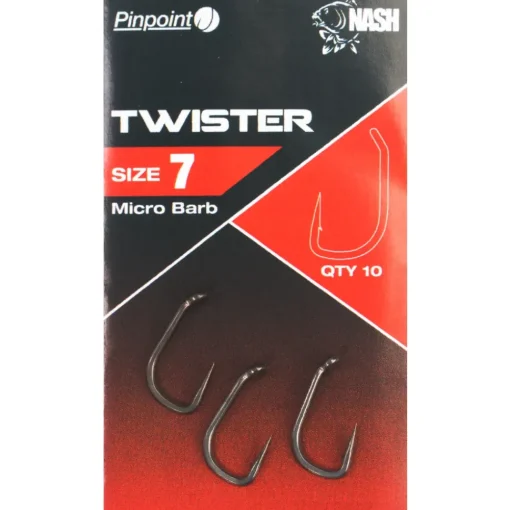 Nash Pinpoint Twister Hooks