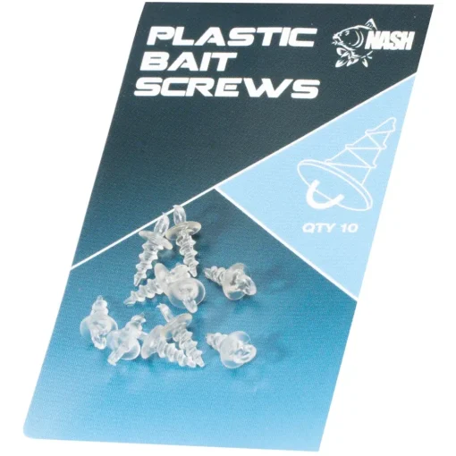Nash Plastic Fishing Bait Screws 8mm