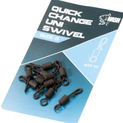 Nash Quick Change Uni Swivels- Terminal Tackle