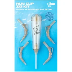 Nash Run Lead Clip Zig Fishing Float Kit- Terminal Tackle