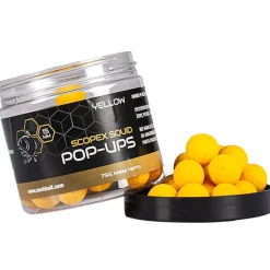 Nash Scopex Squid Pop Ups Yellow 75g- Bait & Additives