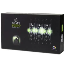 Nash Siren R3+ Fishing Bite Alarm Presentation Sets- Bite Alarms