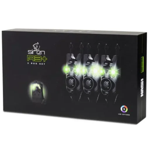 Nash Siren R3+ Fishing Bite Alarm Presentation Sets- Bite Alarms