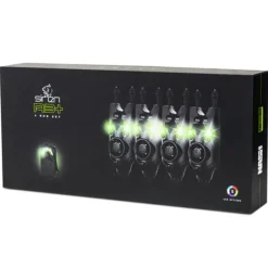 Nash Siren R3+ Fishing Bite Alarm Presentation Sets- Bite Alarms