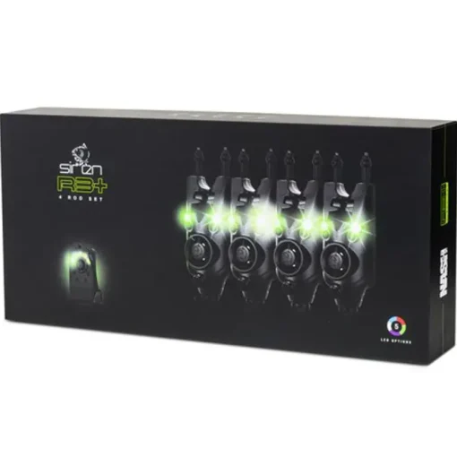 Nash Siren R3+ Fishing Bite Alarm Presentation Sets- Bite Alarms