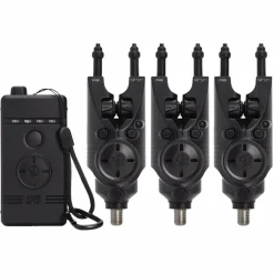 Nash Siren R2 3-Rod Fishing Bite Alarm Presentation Set- Bite Alarms