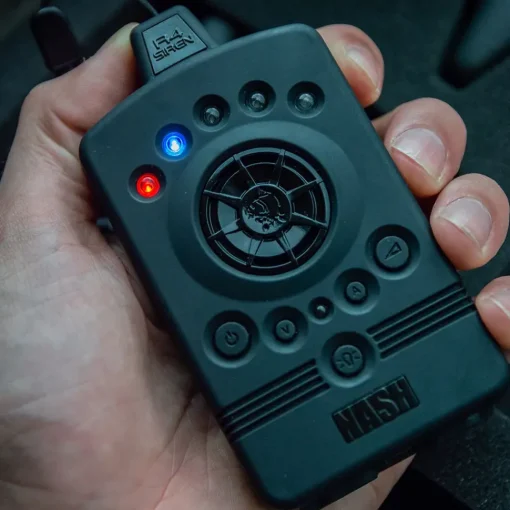 Nash Siren R4 2-Rod Fishing Bite Alarm Presentation Set- Bite Alarms