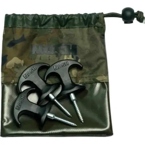 Nash Titan Platform Peg 15 Piece Set- Bivvy Accessories