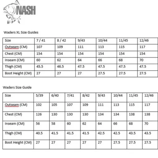 Nash Zero Tolerance Heavy Duty Camo Waders- Waders & Boots