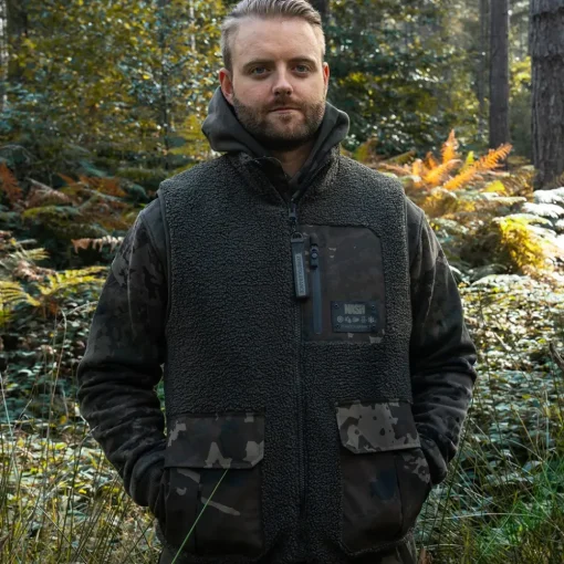 Nash ZT Sherpa Fleece Reversible Body Warmer- Clothing
