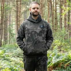 Nash ZT Wind Chill Hoodie Camo- Clothing