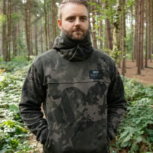 Nash ZT Wind Chill Hoodie Camo- Clothing