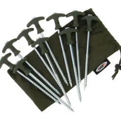 NGT Bivvy Pegs In Case- Bivvies & Shelters