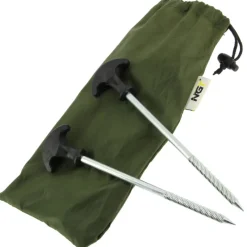 NGT Bivvy Pegs In Case- Bivvies & Shelters