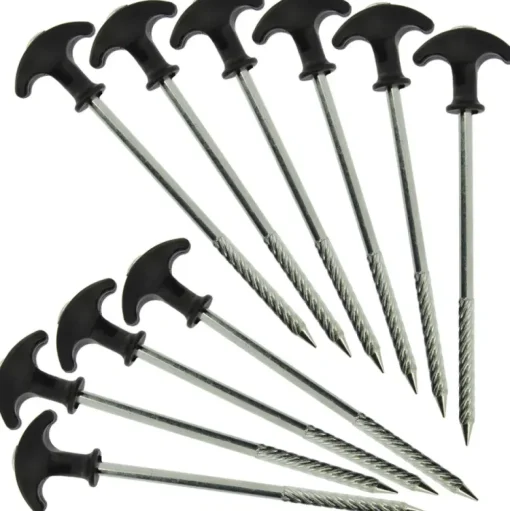 NGT Bivvy Pegs In Case- Bivvies & Shelters