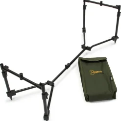 NGT Dynamic 3 Rod Compact Pod Fully Adjustable + Buzz Bars + Case- Rod Pods