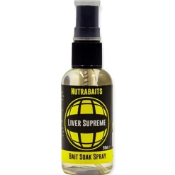 Nutrabaits Liver Supreme Fishing Bait Soak Spray 50ml- Bait & Additives