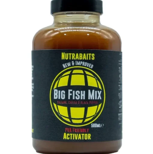 Nutrabaits Salmon Caviar & Black Pepper Big Fish Mix Activator- Bait & Additives