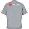 Nytro Light Marl Grey Polo T-Shirt
