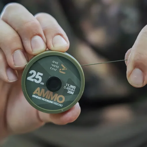 One More Cast OMC AMMO Braided Hooklink 20m- Terminal Tackle