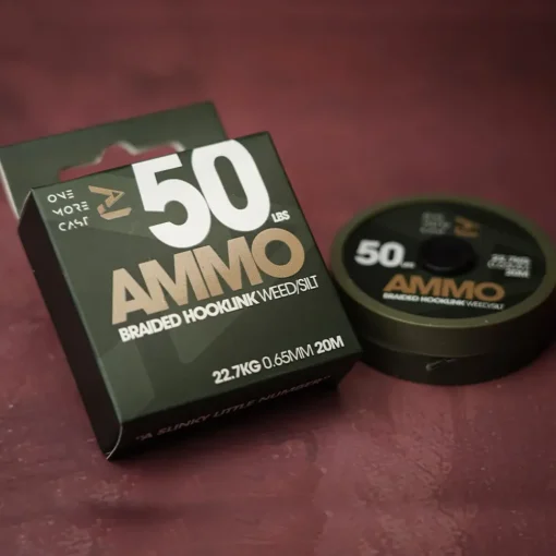 One More Cast OMC AMMO Braided Hooklink 20m- Terminal Tackle