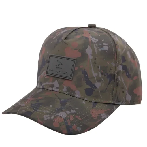 One More Cast OMC Amur Splash Camo Cap- New Arrivals | Clothing