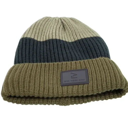 One More Cast OMC Big Head Deep Green Fishing Beanie- New Arrivals | Clothing