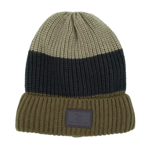 One More Cast OMC Big Head Deep Green Fishing Beanie- New Arrivals | Clothing
