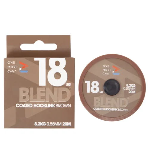 One More Cast OMC Blend Coated Hooklink Brown 20m- New Arrivals | Line