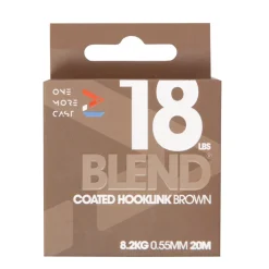 One More Cast OMC Blend Coated Hooklink Brown 20m- New Arrivals | Line