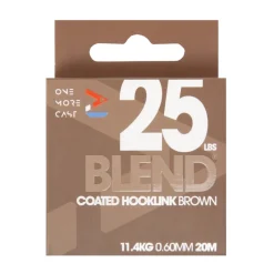 One More Cast OMC Blend Coated Hooklink Brown 20m- New Arrivals | Line