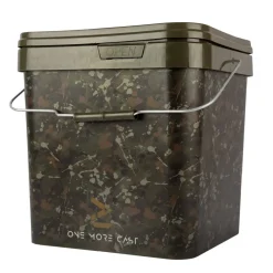 One More Cast OMC Camo Square Bucket 17L- Buckets & Riddles