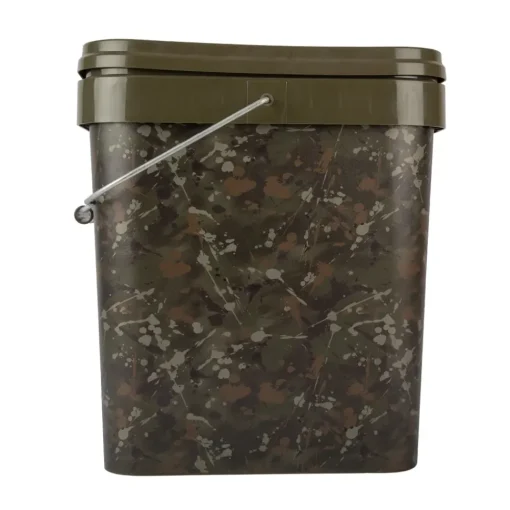 One More Cast OMC Camo Square Bucket 17L- Buckets & Riddles
