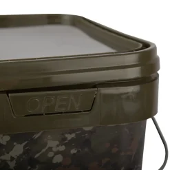 One More Cast OMC Camo Square Bucket 17L- Buckets & Riddles