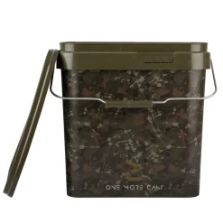 One More Cast OMC Camo Square Bucket 17L- Buckets & Riddles