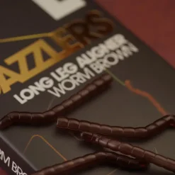 One More Cast OMC Dazzlers Long Leg Aligner Brown Worm- Terminal Tackle