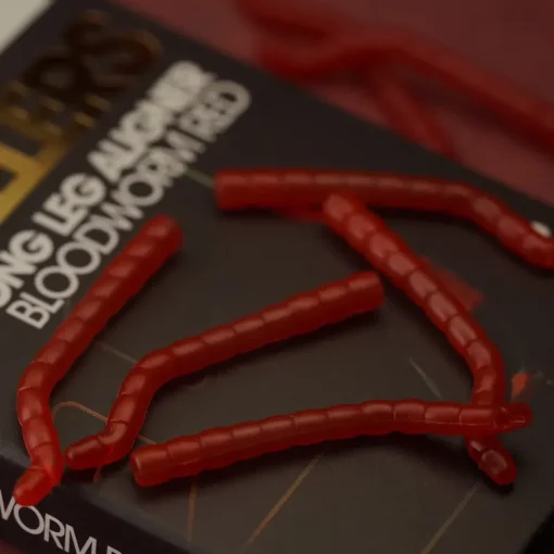 One More Cast OMC Dazzlers Long Leg Aligner Red Bloodworm- Terminal Tackle