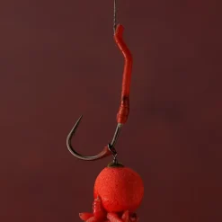 One More Cast OMC Dazzlers Long Leg Aligner Red Bloodworm- Terminal Tackle