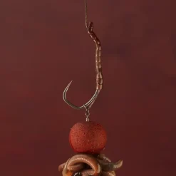 One More Cast OMC Dazzlers Long Leg Aligner Brown Worm- Terminal Tackle