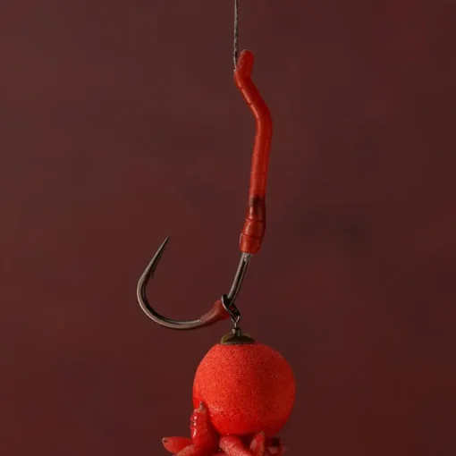 One More Cast OMC Dazzlers Long Leg Aligner Red Bloodworm- Terminal Tackle